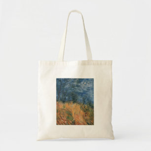 Edge Of a Wheat field With Poppies 1887, Van Gogh Tote Bag