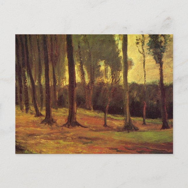 Edge of a Wood by Vincent van Gogh Postcard (Front)