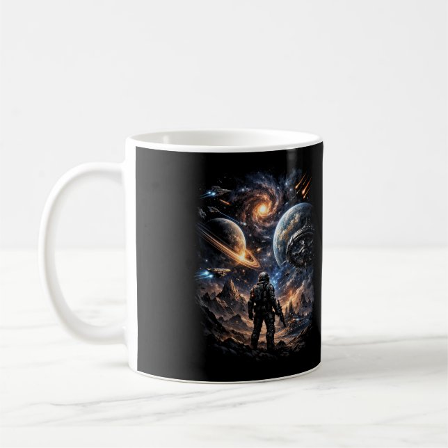 Edge of the Galaxy Coffee Mug (Left)