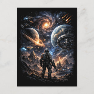 Edge of the Galaxy Postcard