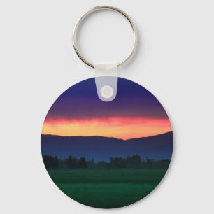 Edge of Town Key Ring