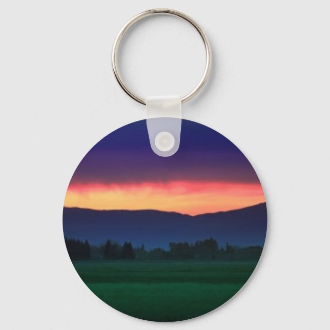 Edge of Town Key Ring (Front)