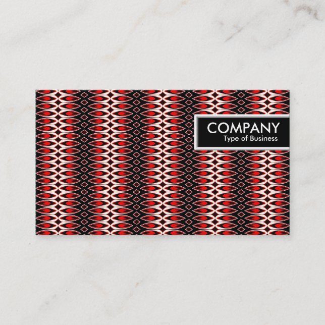 Edge Tag - Flame Pattern (Front)