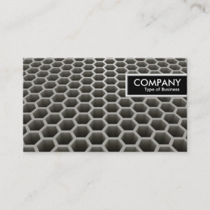 Edge Tag - Honeycomb Perspective Warm