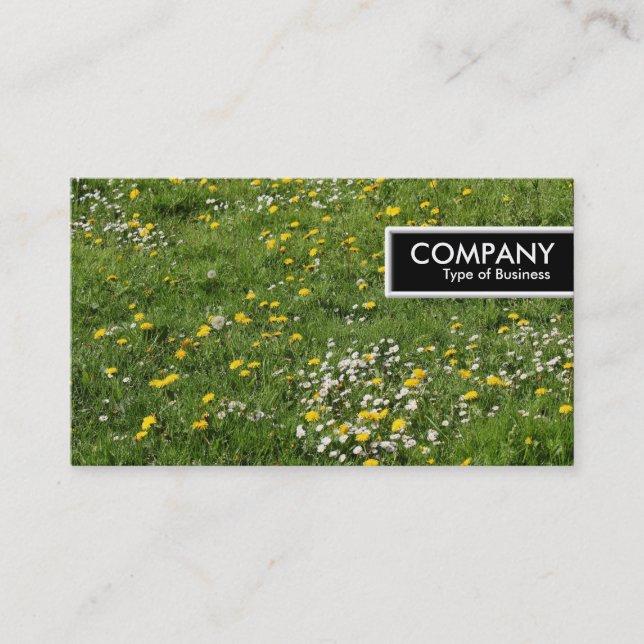 Edge Tag - Meadow Flowers (Front)