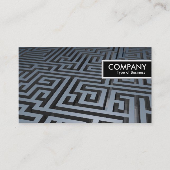 Edge Tag - Metal Maze (Front)