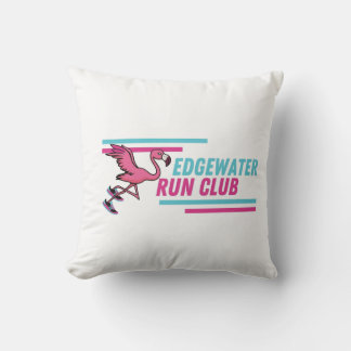 Edgewater Run Club Cushion
