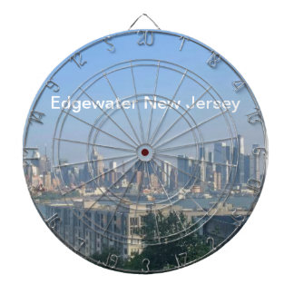 Edgewater Scene with text Dartboard