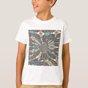 Edgy African Urban Pop Art Abstract Optical Design T-Shirt