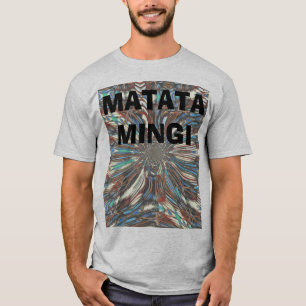 Edgy African Urban Pop Art Abstract Optical Design T-Shirt