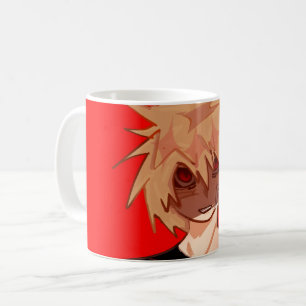 Edgy Anime Boy Grunge Aesthetic  Coffee Mug