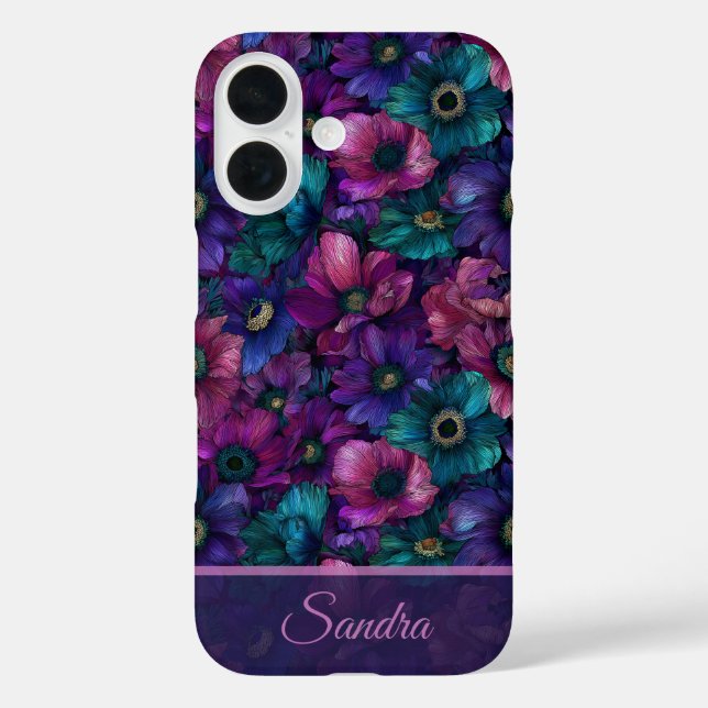 Edgy Anniversary Gift Anemones Custom Case-Mate iPhone Case (Back)