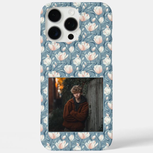 Edgy Anniversary Keepsake Tulip Photo  Case-Mate iPhone Case (Back)