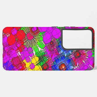 Edgy Beautiful colourful amazing floral pattern Samsung Galaxy Case