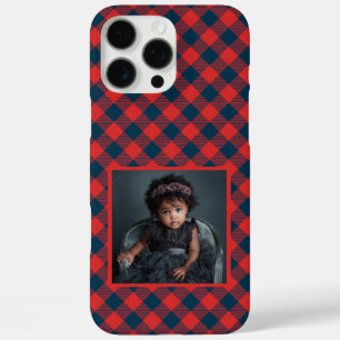 Edgy Christmas Gifts For Her Plaid Pattern  iPhone 16 Pro Max Case