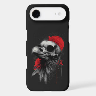 Edgy Crow Skull Gothic Grunge Street Art