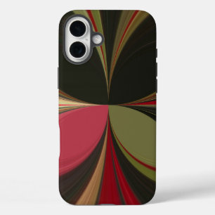 Edgy Earth Kaleidoscope Art Print iPhone 16 Plus Case