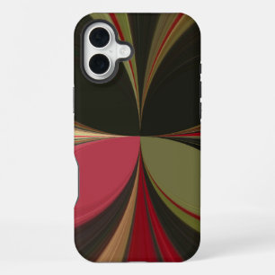 Edgy Earth Kaleidoscope Art Print iPhone 16 Plus Case