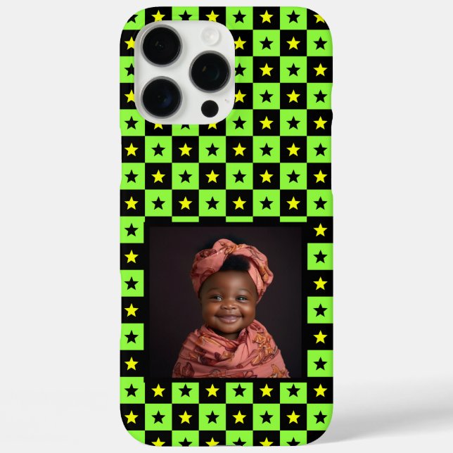 Edgy Fathers Day Ideas Square Pattern  Case-Mate iPhone Case (Back)
