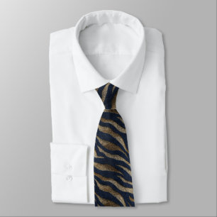 Edgy Gifts For Guys Tiger Skin Tie