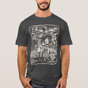 Edgy Gothic Cartoon Horror Dark Art Grunge family T-Shirt