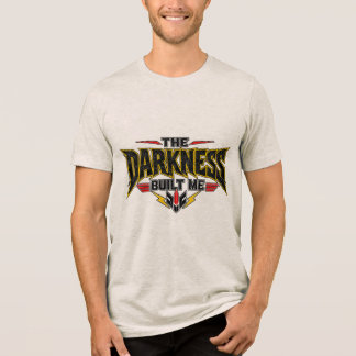 Edgy Gothic Metal Quote T-Shirt Design Tri-Blend Shirt