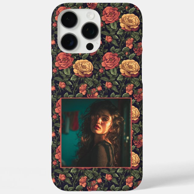 Edgy Mothers Day Gift Rose Custom  Case-Mate iPhone Case (Back)