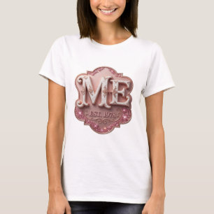 Edgy Pink ABSTRACT ART Abstract Design T-Shirt