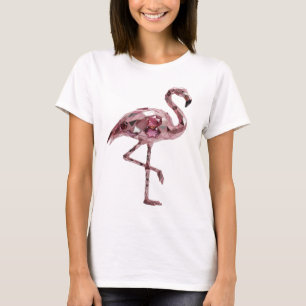 Edgy Silver ABSTRACT ART Graphic Design T-Shirt