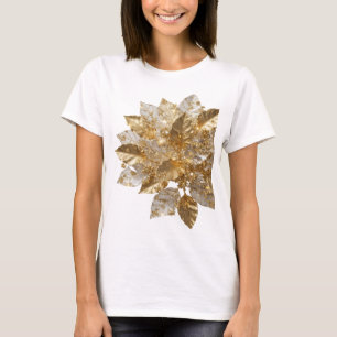 Edgy Silver GOLDEN LEAVES Tee