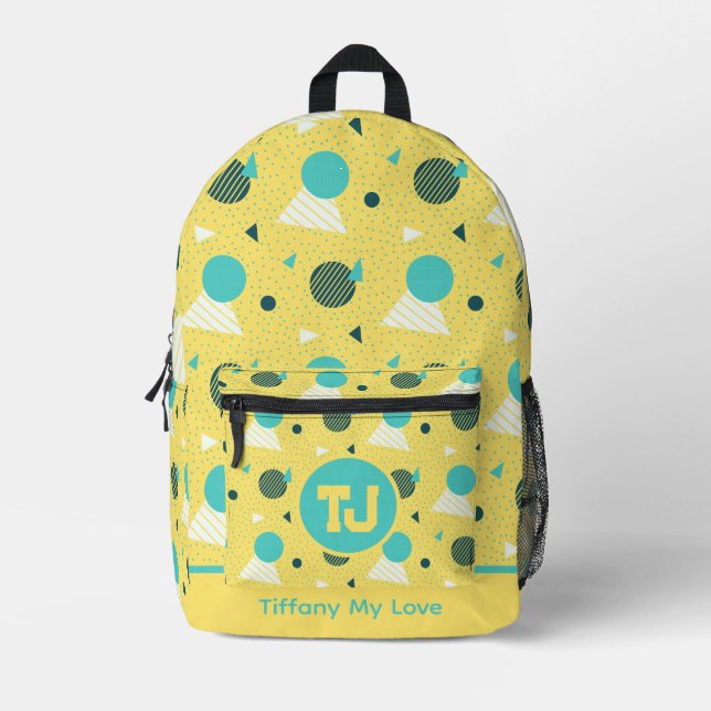 Edgy Team Vacation Backpack For Him (Front)