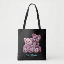 Edgy Too Punk Pink Bears