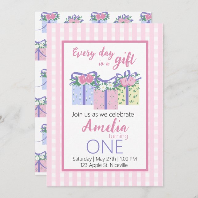 EDIAG Birthday Invitation (Front/Back)