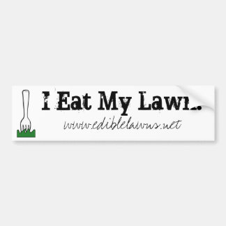 Edible Bumper Sticker