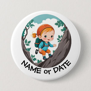 Edible Frosting Round 7.5 Cm Round Badge