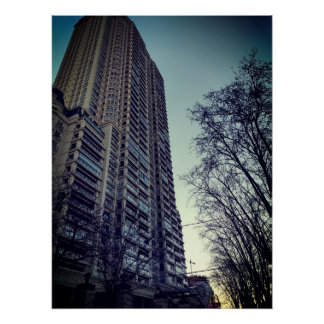 Edificio Chateau Libertador Buenos Aires Argentina Poster