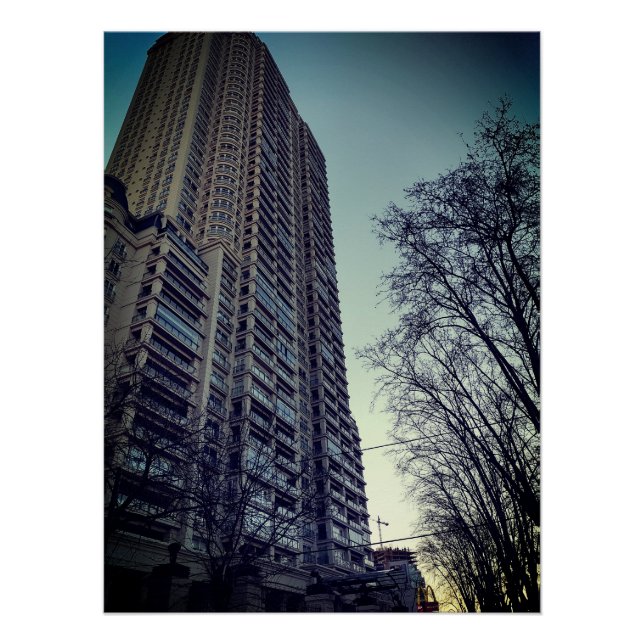 Edificio Chateau Libertador Buenos Aires Argentina Poster (Front)