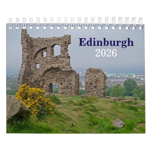 Edinburgh 2026 Calendar (Cover)