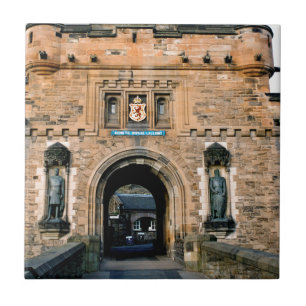 Edinburgh Castle entrance Ceramic Tile