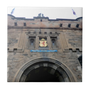 Edinburgh Castle Gatehouse Tile