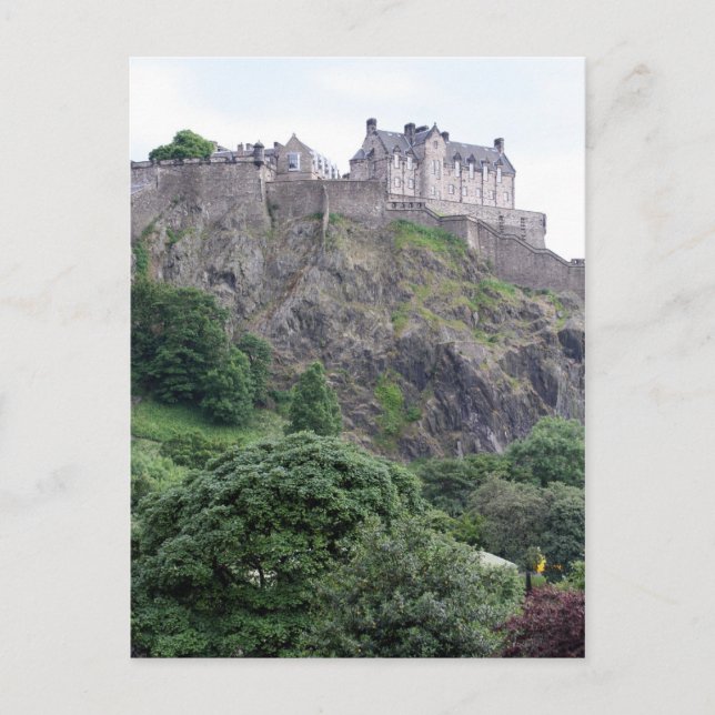 edinburgh castle high postcard (Front)