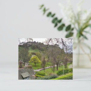 Edinburgh Castle in Spring Postcard