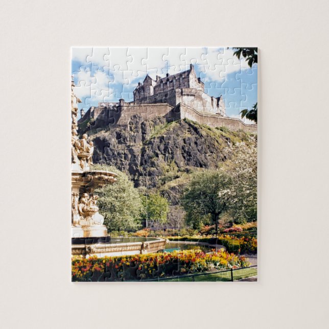 Edinburgh Castle Jigsaw Puzzle (Vertical)