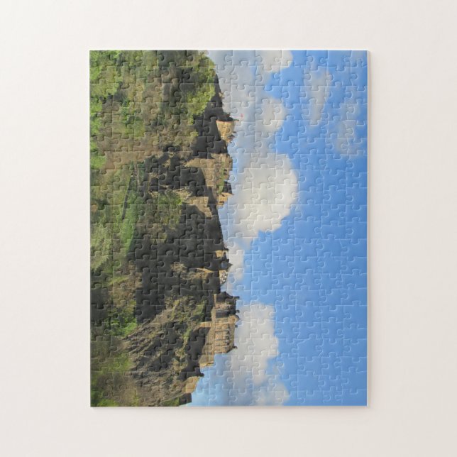 Edinburgh Castle Jigsaw Puzzle Scotland Souvenir (Vertical)