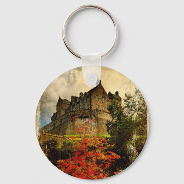 Edinburgh Castle Key Ring (Front)