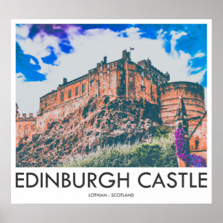 Edinburgh Castle, Lothian, Scotland Poster