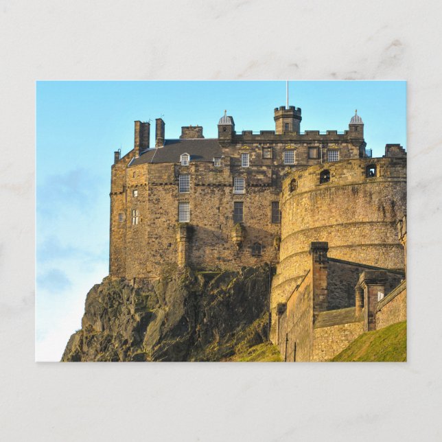 Edinburgh Castle Postcard (Front)