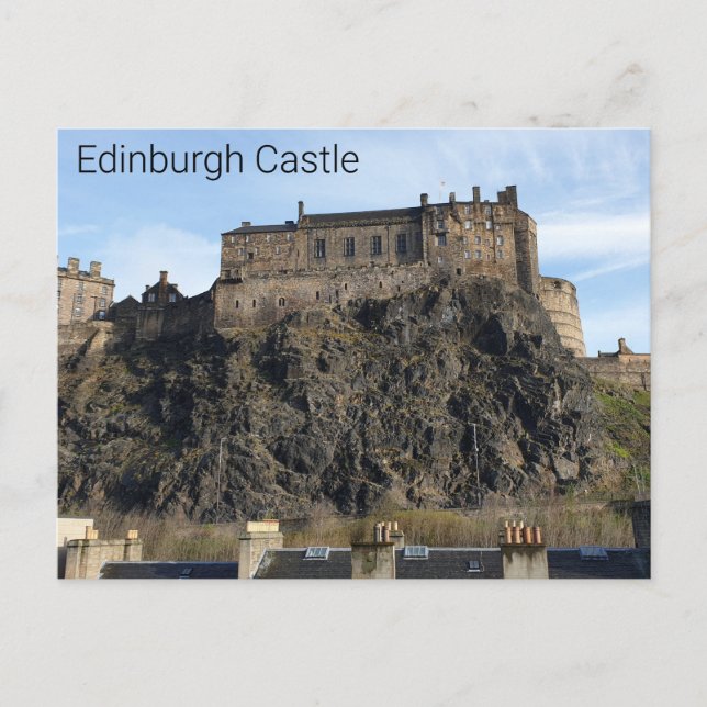 Edinburgh Castle Postcard (Front)