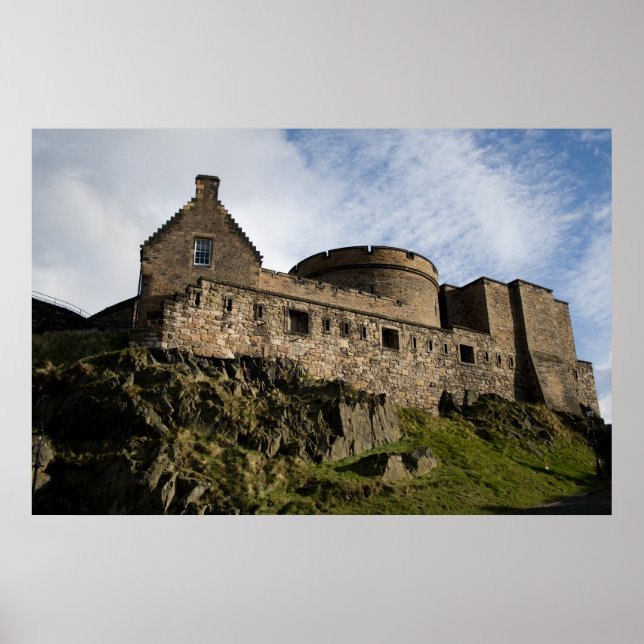 Edinburgh Castle Poster (Front)