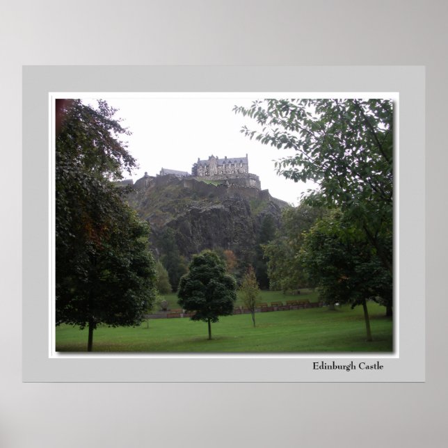 Edinburgh Castle Poster (Front)